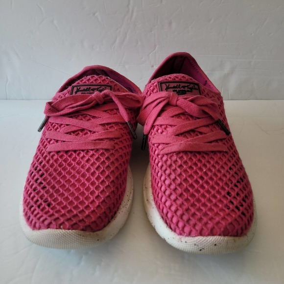 Kendall + Kylie North High Top Sneakers in Fuchsia